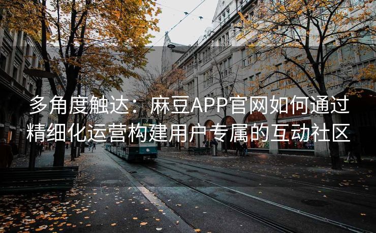 多角度触达：麻豆APP官网如何通过精细化运营构建用户专属的互动社区