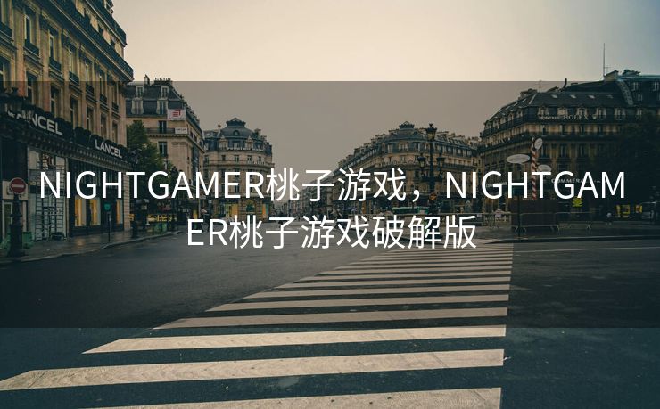 NIGHTGAMER桃子游戏，NIGHTGAMER桃子游戏破解版